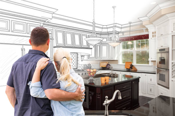 Professional Cabinet Refacing technician working in Beltsville, MD